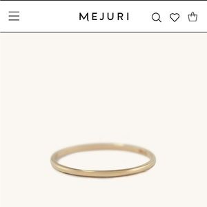 14k gold stacker ring 💍💫